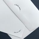 Set Of Eight 'little Note' Letterpress Notecards By Over The C ...