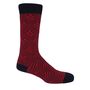 Customised Red Luxury Men's Socks Three Pair Gift, thumbnail 4 of 10