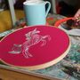 Unicorn Embroidery Kit, thumbnail 8 of 8