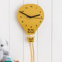 Children's Hot Air Balloon Personalised Clock, thumbnail 5 of 6