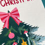 'Merry Christmas' Tree And Presents Christmas Card, thumbnail 2 of 2