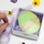 Large Hand Painted Easter Egg Macaron, thumbnail 4 of 4