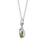 Sterling Silver Pistachio Nut Charm Necklace, thumbnail 2 of 6