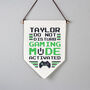Personalised Gaming Mode Banner, thumbnail 1 of 2