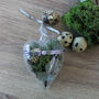 Dried Flower Handcrafted Glass Locket, thumbnail 3 of 6
