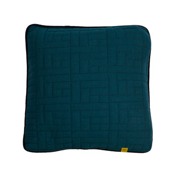 Reversible Quilted Cotton Cushion Cover, 5 of 6