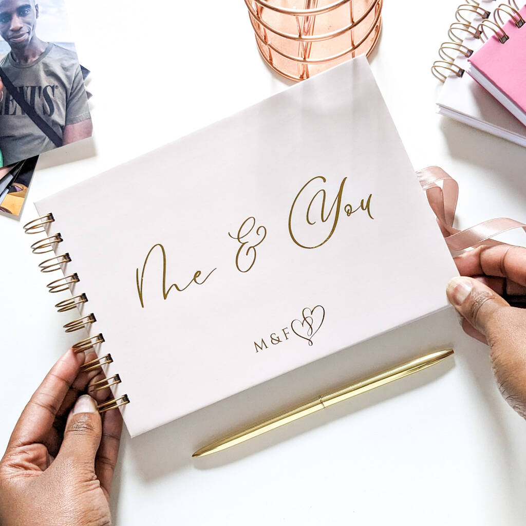 Personalised Couples Memory Book | Me And You, 1 of 5