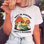 'Don't Be Stressing' Cute Frog Shirt, thumbnail 1 of 8