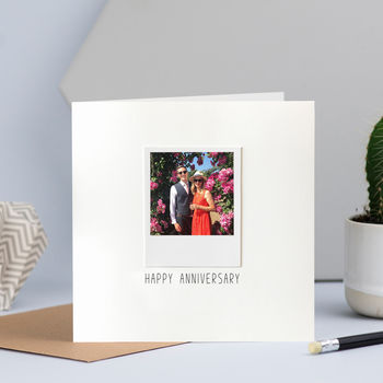 Anniversary Card With Removable Keepsake Photo, 2 of 6