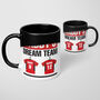 Daddys Dream Team Football Mug Dad Gift Fathers Day, thumbnail 10 of 10