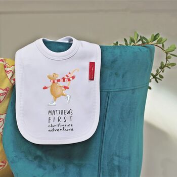 Baby's First Christmouse Adventure Bib, 8 of 8