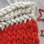 Christmas Blanket Arm Knitting Kit, thumbnail 2 of 4