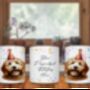 Personalised Golden Doodle Birthday Congratulations Party Mug, thumbnail 2 of 2