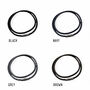 Men's Single And Double Strand Woven Slim Leather Bracelet, thumbnail 5 of 5