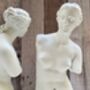 Pair Of Venus White Bookends Heavy Book Holders Gift, thumbnail 5 of 9