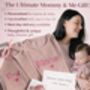 Personalised Baby And Mommy Gift Set, New Mom Gift, Matching 2pcs Set And Zip Romper , Perfect For Mother's Day, Baby Shower, Maternity Leave, thumbnail 7 of 12