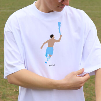 Sergio Aguero Man City Oversized T Shirt, 9 of 10