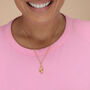 18ct Gold Roller Skate Charm Necklace, thumbnail 3 of 6