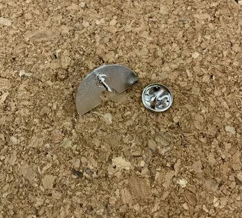 Rainbow Retro Style Enamel Pin Badge, 3 of 3