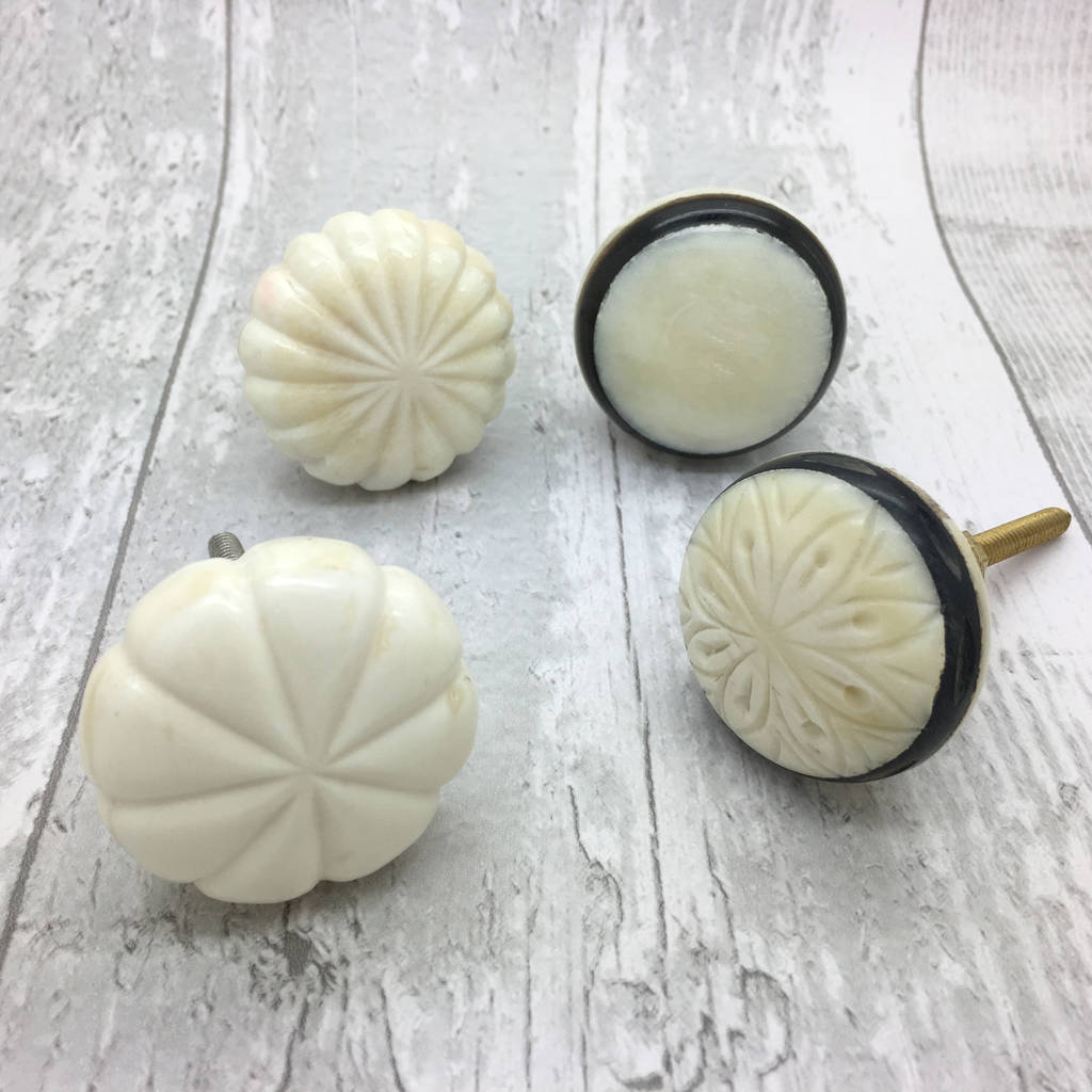 bone cupboard door knob drawer pull handle by g decor