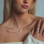 Noa Opal Locket Pendant Necklace, thumbnail 1 of 9