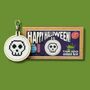 Happy Halloween! Mini Matchbox Cross Stitch Kit, thumbnail 1 of 3