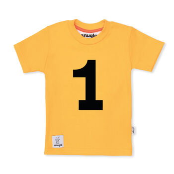 1st Birthday T Shirt, I Am One, Birthday Number Top, 2 of 6