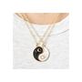 Pair Of Yin Yang Best Friend Pendant Necklaces, thumbnail 1 of 5