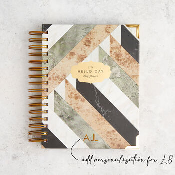 Original 2024 Daily Planner Diary: Soho Personalised, 4 of 9