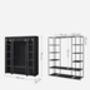 Fabric Wardrobe Portable Clothes Storage Rack, thumbnail 2 of 9