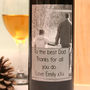 Personalised 'World's Best Dad' Wine Gift Set, thumbnail 3 of 4