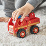 Personalised Wooden Toy Fire Engine, thumbnail 2 of 3