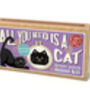 All You Need Is A Cat Mini Matchbox Cross Stitch Kit, thumbnail 4 of 12