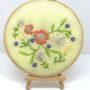 Yellow Floral Wreath Embroidery Kit, thumbnail 3 of 9