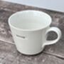 White 'Darling' Mug, thumbnail 2 of 2