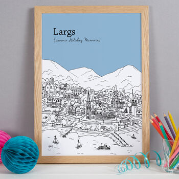Personalised Largs Print, 8 of 11