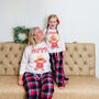 Personalised Family Create Your Own Gingerbread Matching Christmas Pyjamas, thumbnail 8 of 12