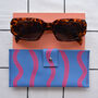 Hand Painted Leather Glasses Pouch, thumbnail 1 of 11