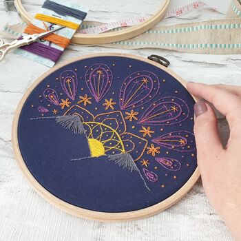 Sunset Embroidery Kit, 7 of 9