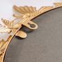 Luxury Antique Style Butterfly Wall Mirror, thumbnail 5 of 6
