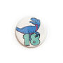 Number 18 Dinosaur Card And Badge Set, thumbnail 2 of 4