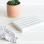Self Draining Terrazzo Soap Dish, thumbnail 2 of 5