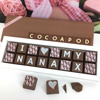 Personalised I Love My Granny Chocolate Gift, 4 of 7