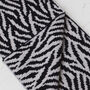 Zebra Lambswool Reversible Scarf, thumbnail 11 of 12