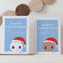Personalised Mummy's First Christmas Card, thumbnail 1 of 4