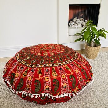 Mandala Floor Cushion Covers, 2 of 4