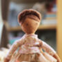 Mademoiselle Rose Ballerina Rag Doll, thumbnail 2 of 4