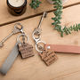 Personalised His And Hers New Home Keyring Gift Set, thumbnail 4 of 10