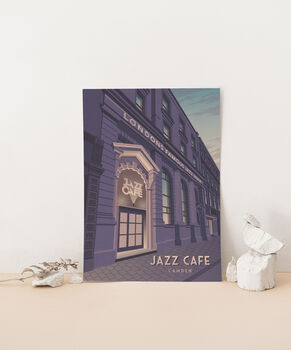 Jazz Cafe Camden Travel Poster Art Print, 3 of 8