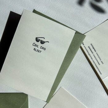 Cool Dad Alert Card, 2 of 2